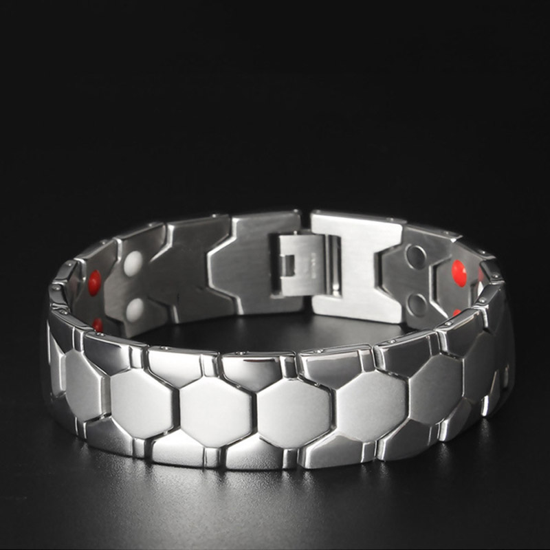 Pulsera magnética elástica par - Coordinates Bracelet reseña y precio