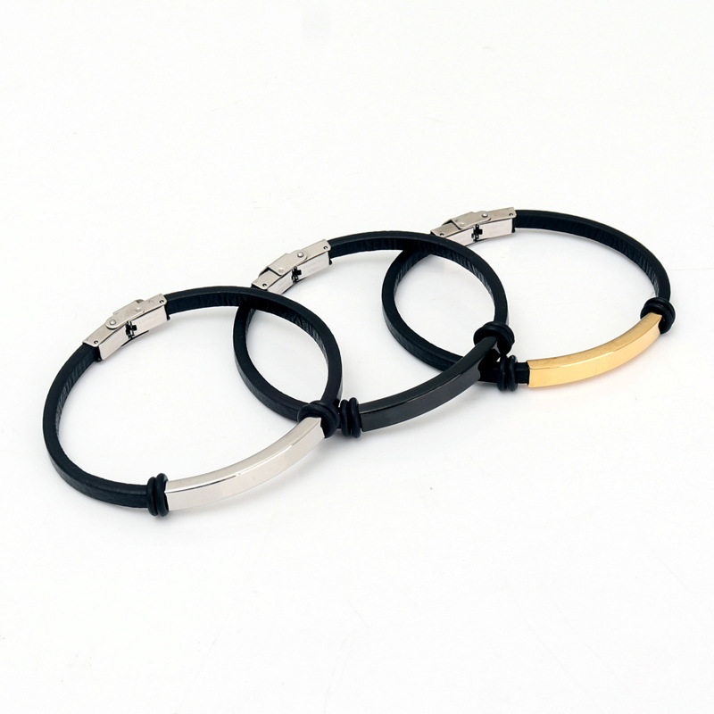 Pulsera de cuero ajustable con - Coordinates Bracelet reseña y precio