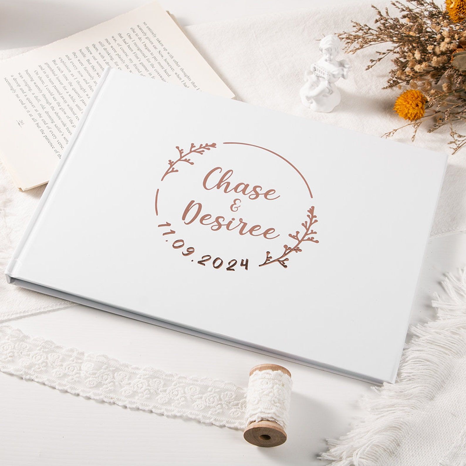 Libro de invitados de boda per - Custom Photo Book reseña y precio